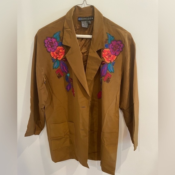 100% silk blazer - Picture 1 of 4